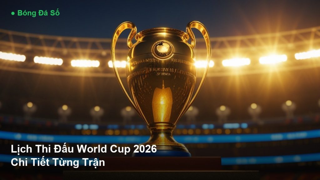 Bóng Đá Số - Lịch Thi Đấu World Cup 2026 Chi Tiết Từng Trận