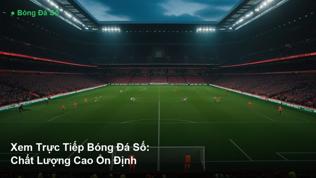 Bóng Đá Số - Xem Trực Tiếp Bóng Đá Số: Chất Lượng Cao Ổn Định
