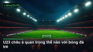 sân vận động bóng đá về đêm dưới ánh đèn pha - u23 châu á quan trọng thế nào với bóng đá trẻ